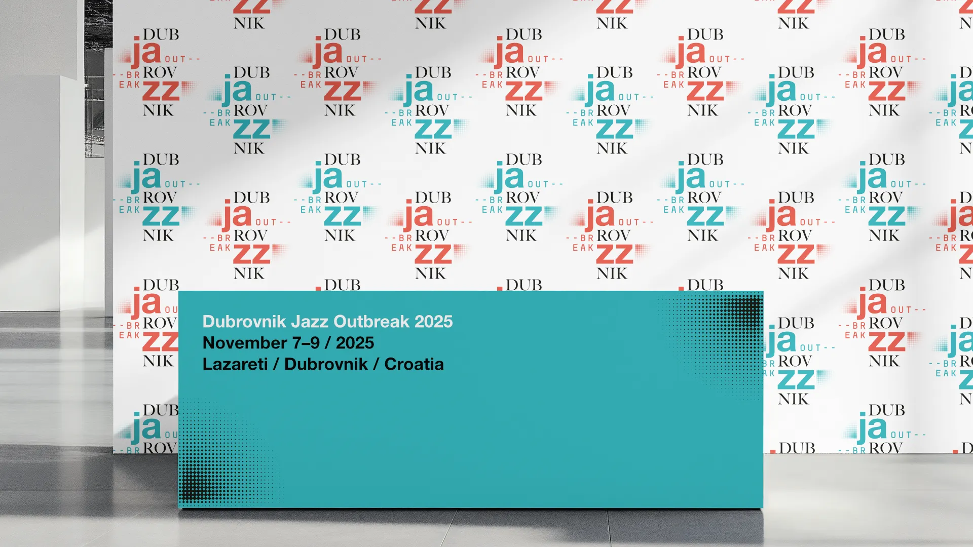 Dubrovnik Jazz Outbreak photo wall